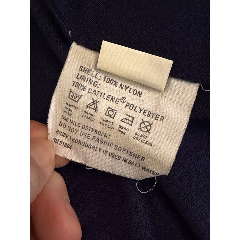 Vintage Patagonia Women's Windbreaker Jacket Colorblock Gorpcore 90s Era Size L - Picture 8 of 14